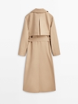 MDTCWB01 MASSIMO DUTTI TRENCH COAT WITH BELT