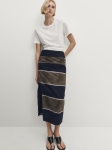 MDTSS01 Massimo Dutti Striped Skirt