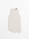 MDTTWAH01 Massimo Dutti Asymmetric Top