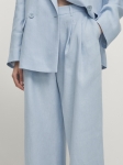 MDWLCT01 Massimo Dutti Wide Leg Linen Trousers - Studio