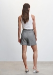 MLDS01 Mango Linen Drawstring Shorts