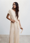 MSPJ01 Mango Pleated Jumpsuit