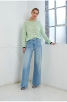 MTPPUS01 Mother Wide Leg Jeans