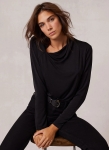 MVBLSRT01 Mint Velvet Ruched Top