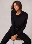 MVBLSRT01 Mint Velvet Ruched Top