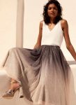MVMTMS01 MINT VELVET TULLE MIDI