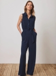MVNUJ01 Mint Velvet Sleeveless Jumpsuit