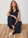 MVNUJ01 Mint Velvet Sleeveless Jumpsuit