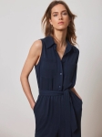 MVNUJ01 Mint Velvet Sleeveless Jumpsuit