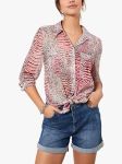 MVPLAS01 Mint Velvet Animal Shirt