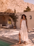 MVWHSMD01 Mint Velvet Halter Maxi Dress