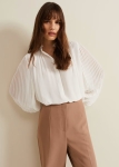 PETPSB01 Phase Eight Pleat Sleeve Blouse