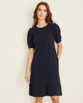 PSPSD01 Ann Taylor Puff Sleeve Shift Dress