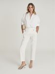 RACTCT01 REISS COTTON TAPERED CARGO TROUSERS