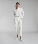 RACTCT01 REISS COTTON TAPERED CARGO TROUSERS