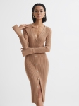 RARMD01 REISS KNITTED MIDI DRESS