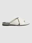 RBFNLS01 REISS FLAT LEATHER SANDALS