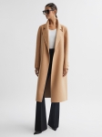 RBWBLO01 REISS WOOL BLEND LONGLINE OVERCOAT