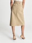 RCBMS01 REISS BELTED MIDI SKIRT