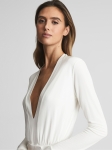 RDLSPNT01 REISS LONG SLEEVED PLUNGE BODYSUIT