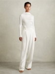 REHNPT01 REISS HIGH NECK TOP