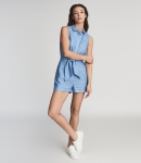 RELP01 REISS LINEN PLAYSUIT