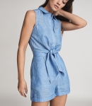 RELP01 REISS LINEN PLAYSUIT