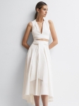 RFHRMS01 REISS FITTED MIDI SKIRT