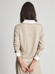 RGFJSCT01 REISS SHAWL COLLAR TOP