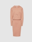 RJKHD02 REISS KNITTED HOODIE DRESS