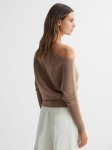 RLADKT01 REISS ASYMMETRIC KNITTED TOP