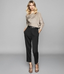 RLTHWCT01 REISS HIGH WAISTED CROPPED TROUSERS