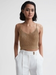 RRMCV01 REISS METALLIC TOP