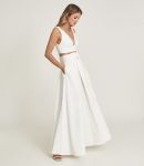 RTCTWBD01 Reiss Crop Top With Bow Detail