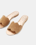 TBSSDS01 Ted Baker London Suede Scallop Detail Sliders