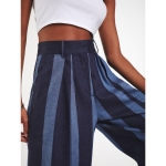 TZWLST01 TOMMY HILFIGER Zendaya Wide Leg Stripe Trousers