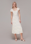 WDFMD01 WHISTLES FLORAL MIDI DRESS