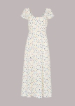 WDFMD01 WHISTLES FLORAL MIDI DRESS