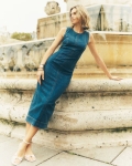 WDSD02 WHBM Denim Midi Dress