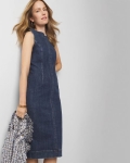 WDSD02 WHBM Denim Midi Dress