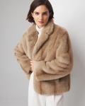 WFFC01 WHBM Faux Fur Coat