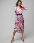 WLSBRFMD01 WHBM Floral Midi Dress