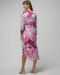 WLSBRFMD01 WHBM Floral Midi Dress