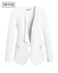 WPDB01 WHBM Drape Front Blazer