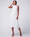 WSPCMD01 WHBM Pleated Midi Dress