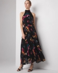 WSPHMD01 WHBM Pleated Halter Dress