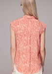 WWAPS01 WHISTLES Animal Print Shirt