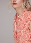 WWAPS01 WHISTLES Animal Print Shirt