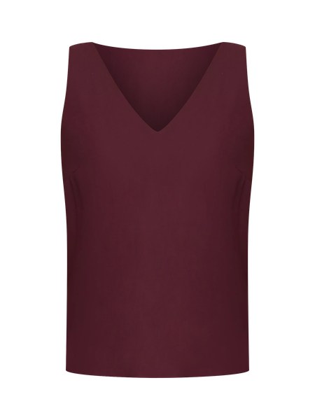 ATMMVS01 Ann Taylor Mixed V-neck Shell