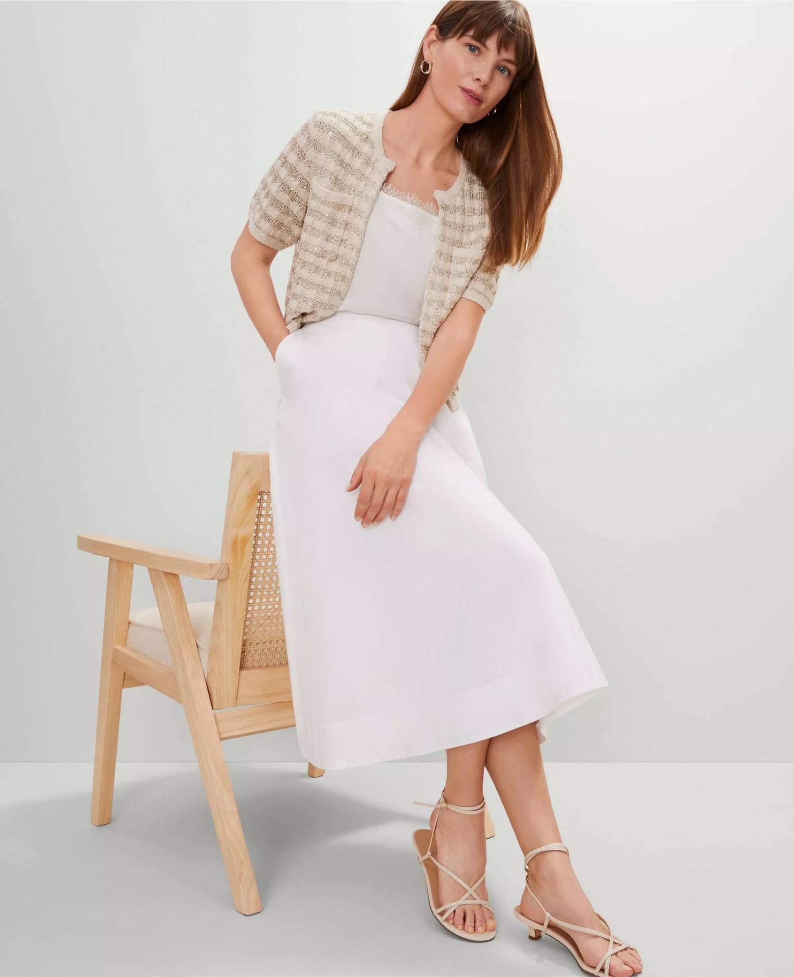 ATTLS01 Ann Taylor Tea Skirt